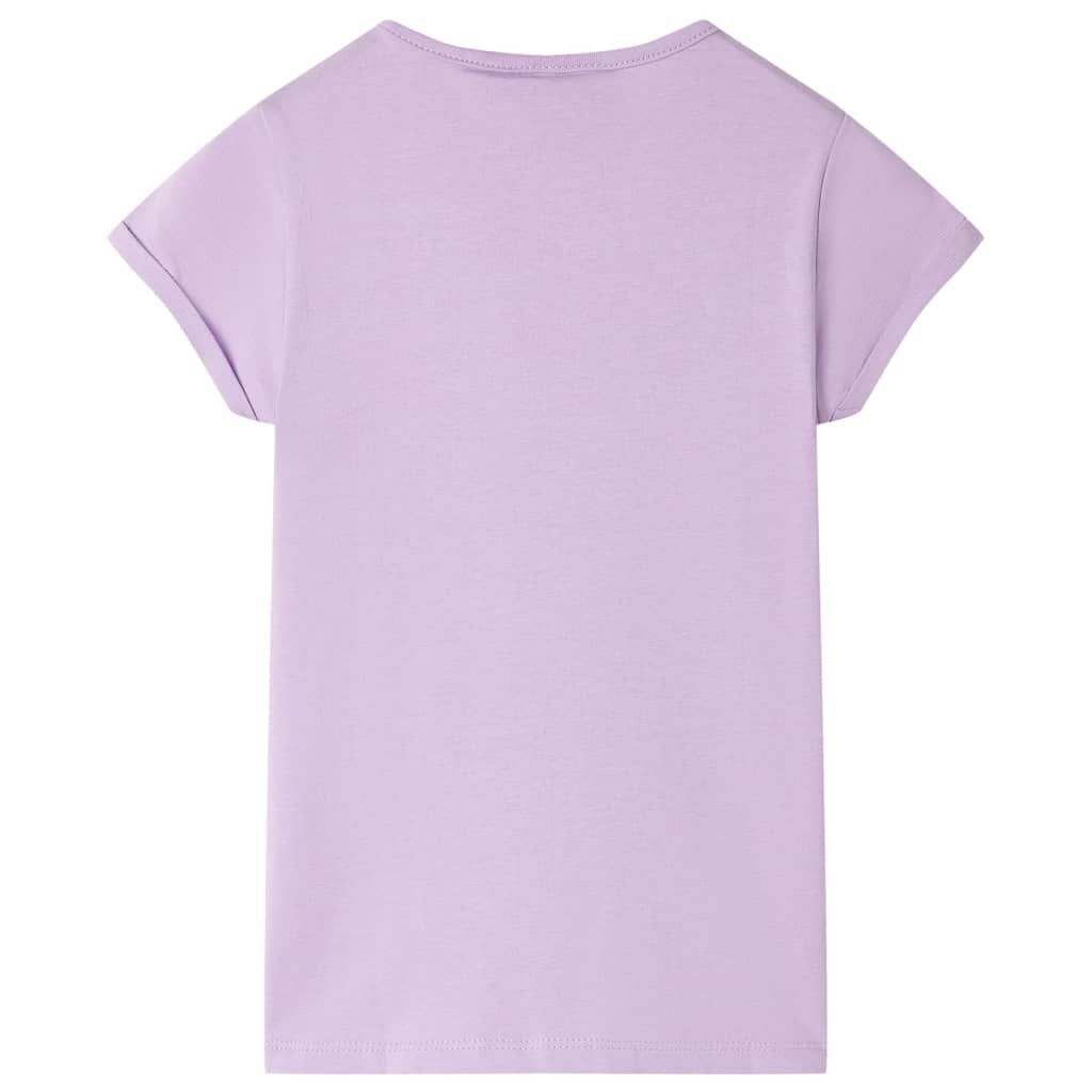 Maglietta da Bambina Lilla 92 vidaXL