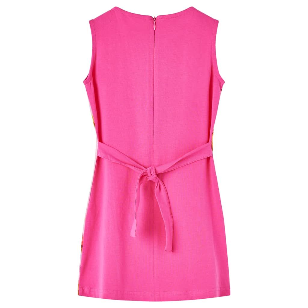 Abito da Bambina Rosa Chiaro 116 vidaXL