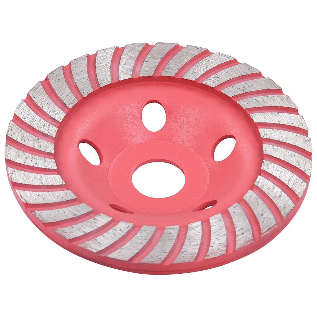 Disco da Taglio a Tazza Diamantato con Turbo 125 mm vidaXL