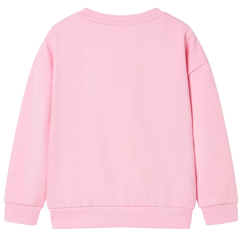 Felpa da Bambina Rosa 104 vidaXL