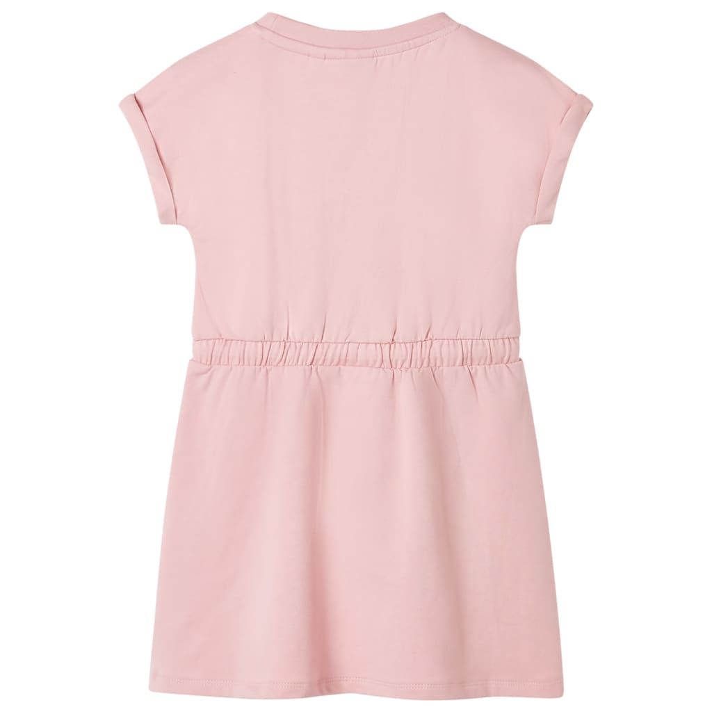 Abito da Bambina con Coulisse Rosa Chiaro 92 vidaXL