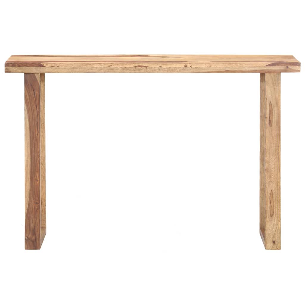 Tavolo Consolle 118x40x76 cm in Legno Massello di Acacia vidaXL
