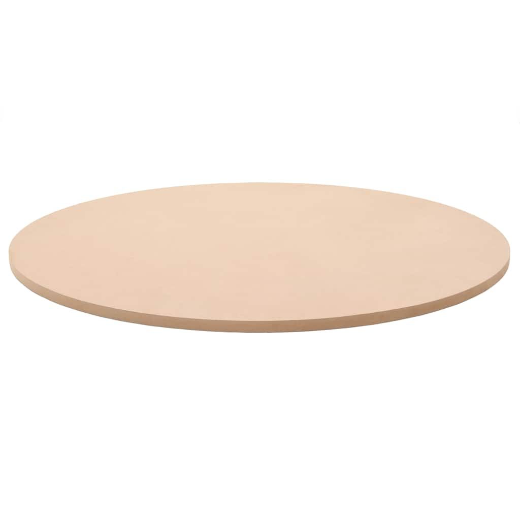 Piano Tavolo Rotondo in MDF 800x18 mm vidaXL