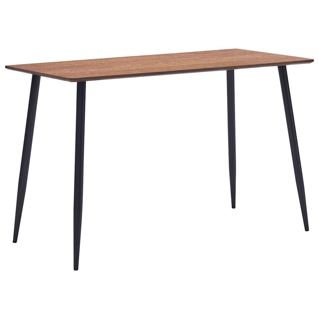 Set Sala da Pranzo 7 pz in Similpelle Marrone vidaXL