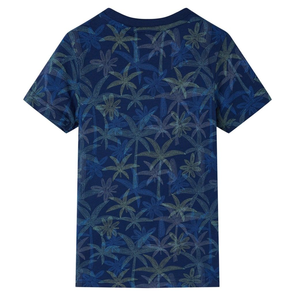 Maglietta da Bambino Blu Marino 92 vidaXL