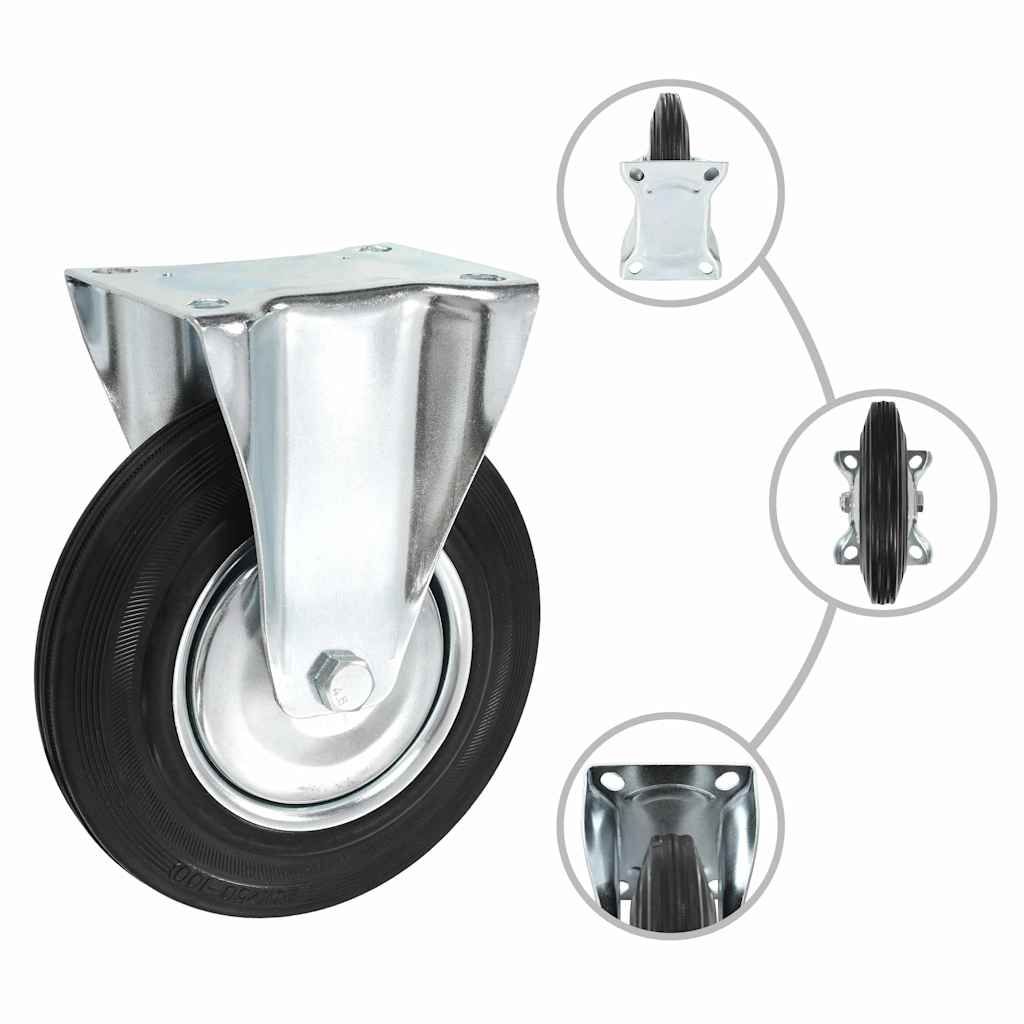 Rotelle Fisse 32 pz 200 mm vidaXL