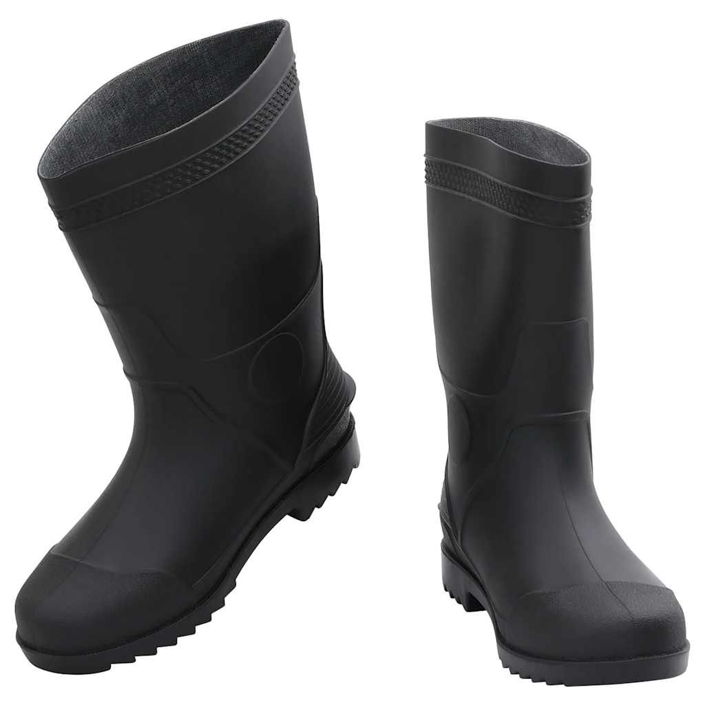 Stivali da Pioggia Neri Misura 41 in PVC vidaXL
