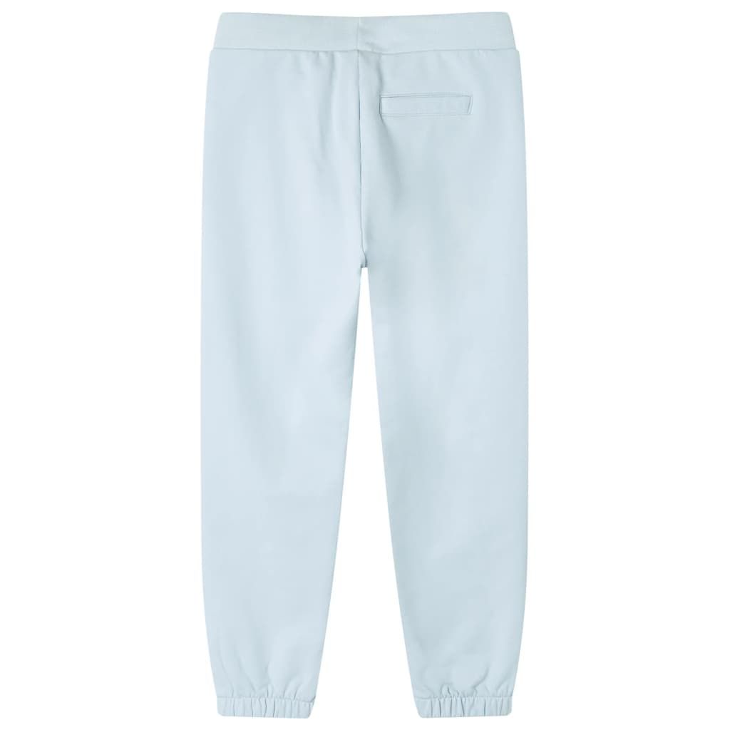 Pantaloni Tuta per Bambini Azzurri 92 vidaXL