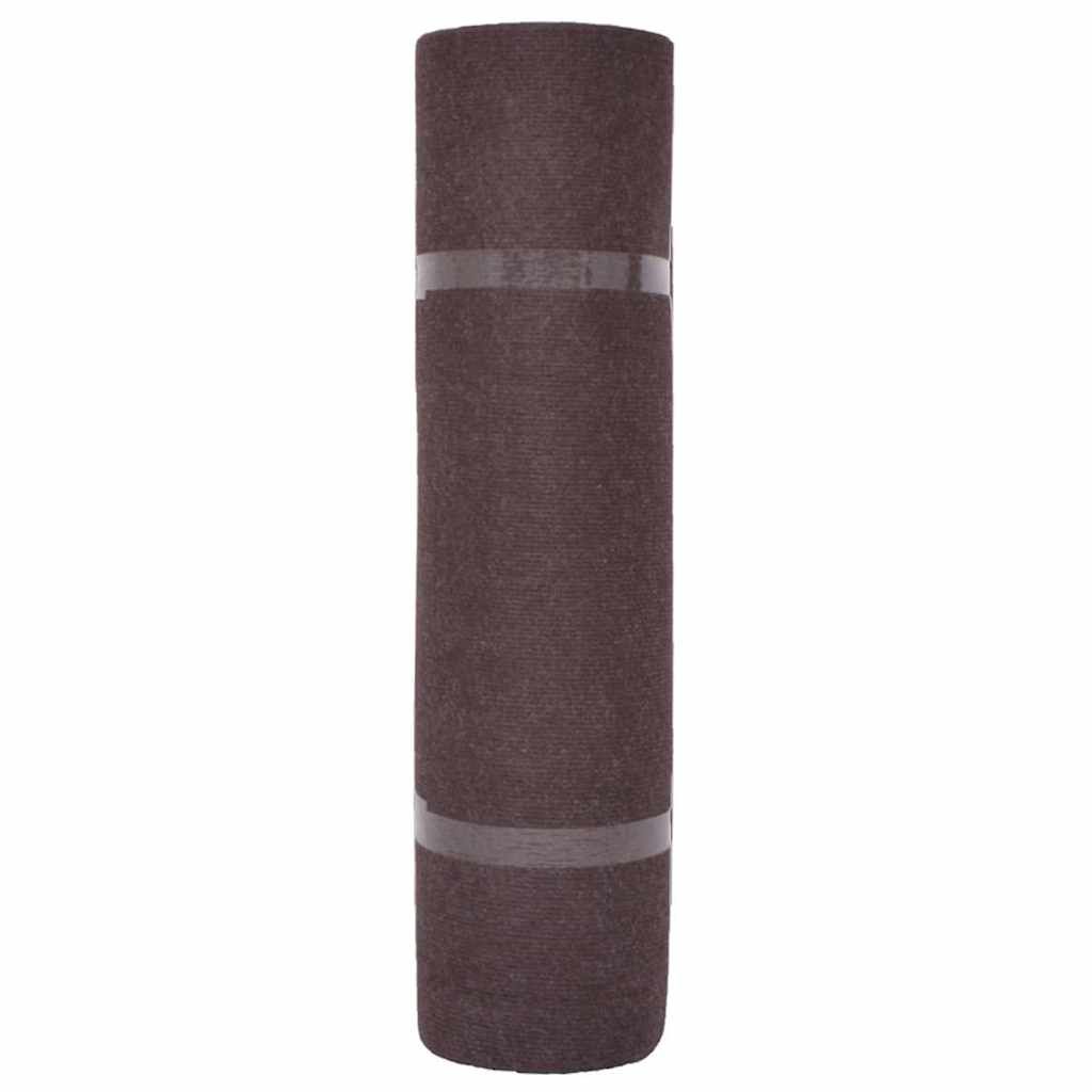 Tappeto a Coste per Eventi 1,2x15 m Marrone vidaXL