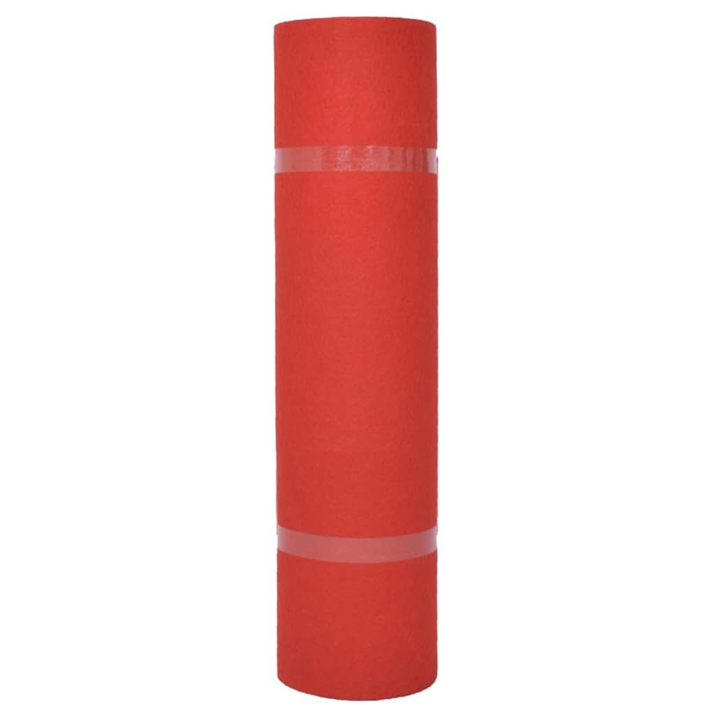 Tappeto Piatto da Esposizione 1,2x12 m Rosso vidaXL