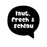 Bügelbild laut,frech und schlau