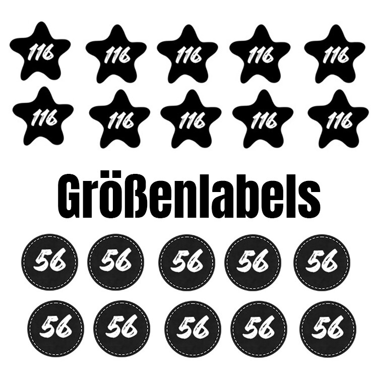 Größenlabels