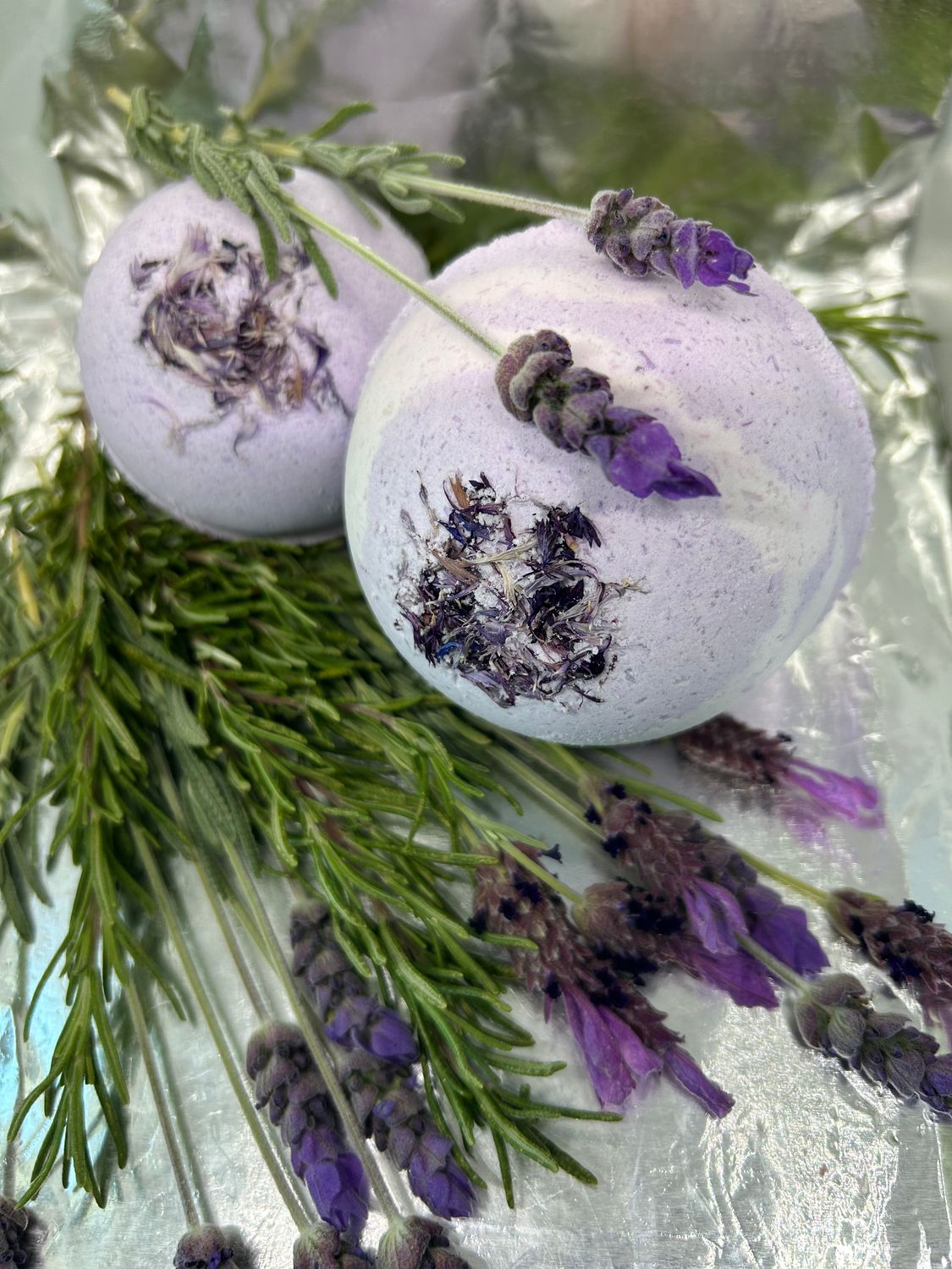 Lavender Bath Bombs