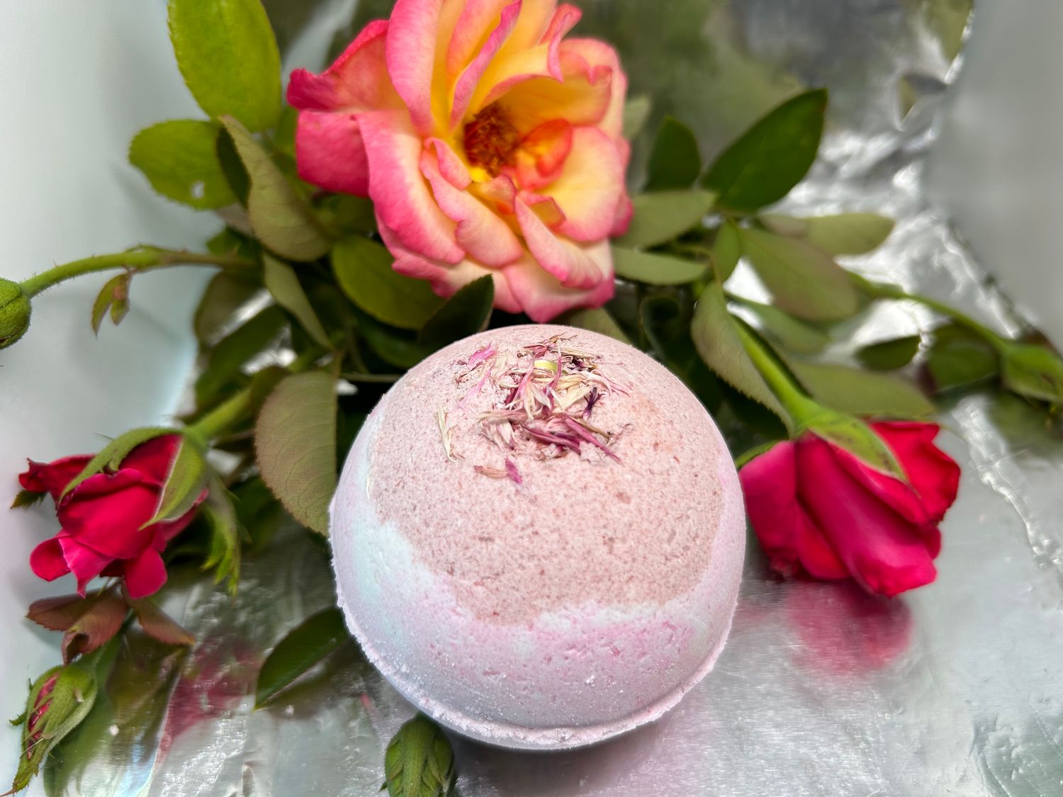 Rose Bath Bombs