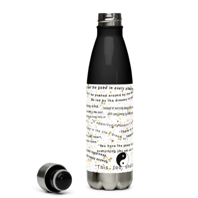 Stainless Steel Mind Body And Soul Water Bottle