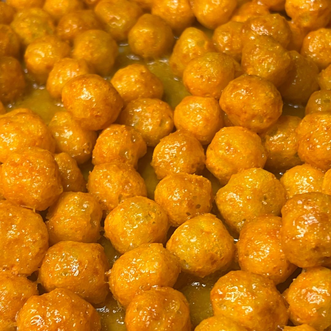 Caramel Cheese Balls