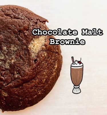 Chocolate Malt Brownie
