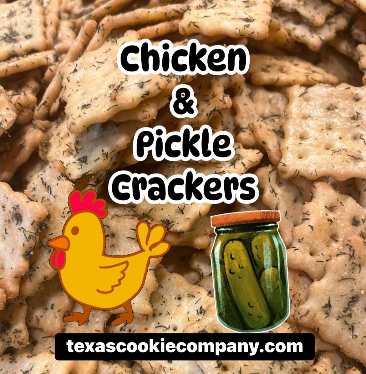 Chicken &amp; Pickle Crackers