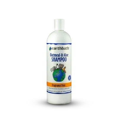 Earthbath - Oatmeal & Aloe Fragrance Free Shampoo 16oz