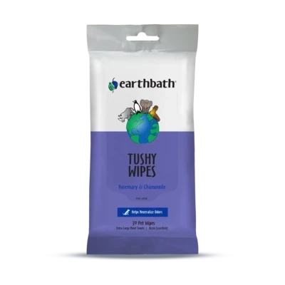Earthbath - Tushy Grooming Wipes 100ct