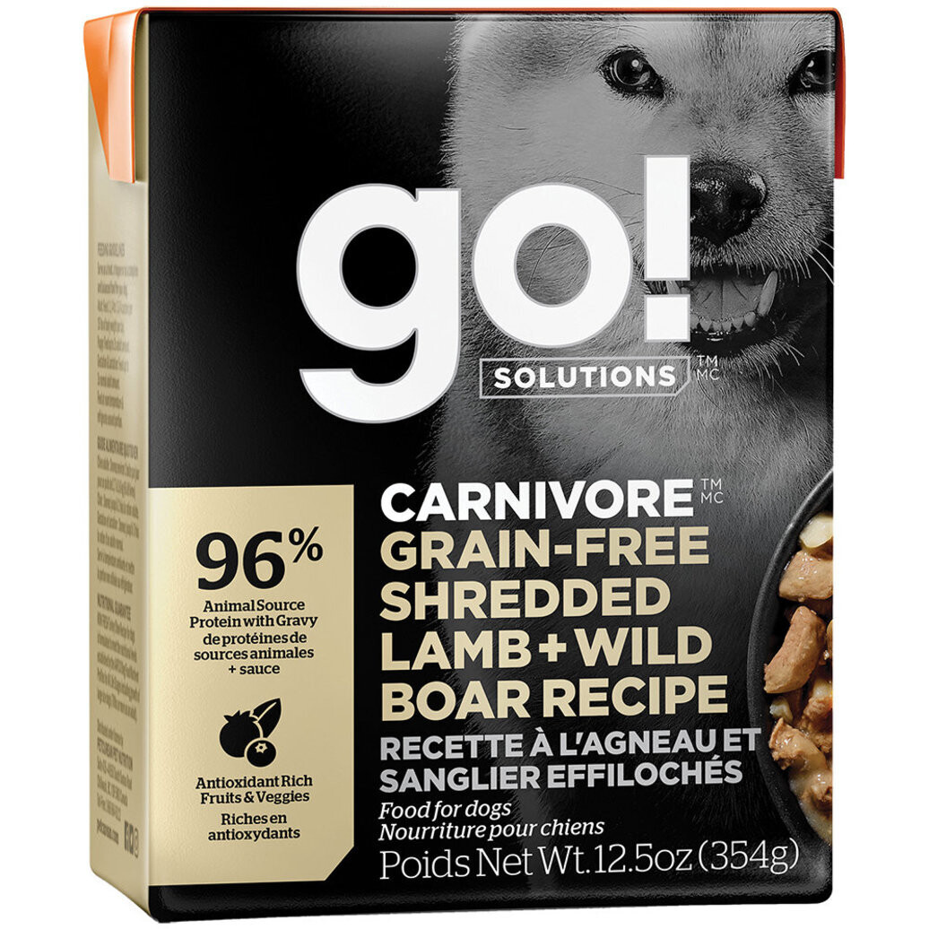 Go! Solutions - Tetra Carnivore - Lamb & Wild Boar 12.5oz
