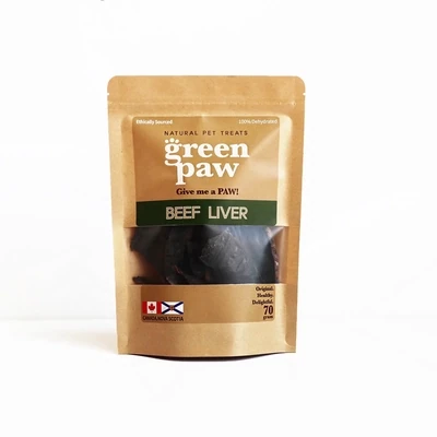 Green Paw - Beef Liver 70g