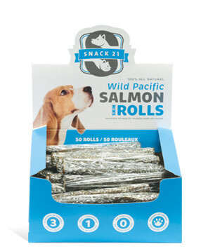 Snack 21 - Salmon Skin Rolls