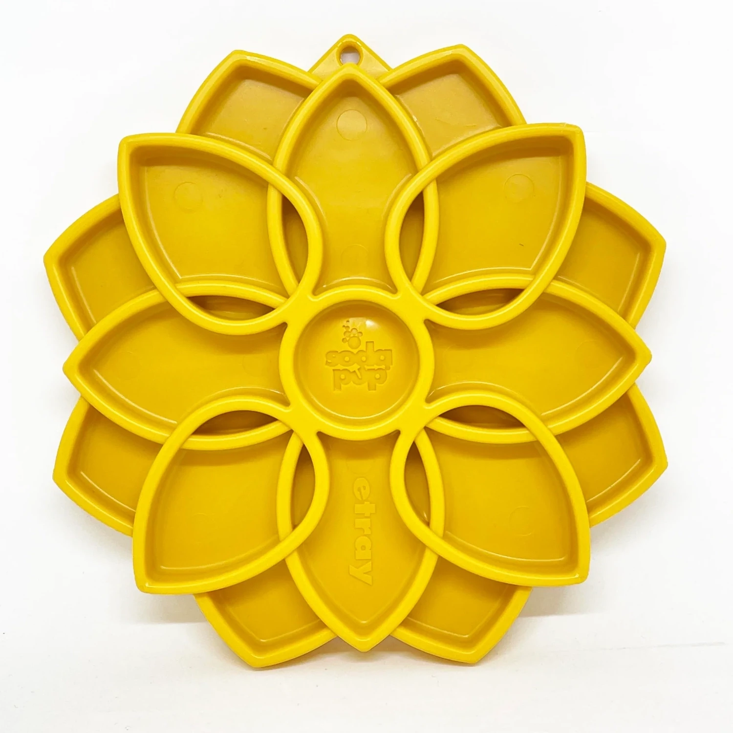 SodaPup - Mandala Design eTray - Yellow