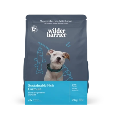 Wilder Harrier - Sustainable Fish Kibble - Puppy 2kg