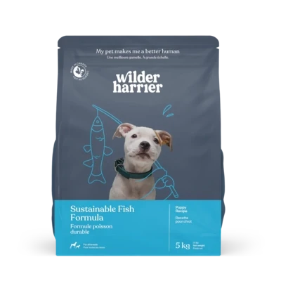 Wilder Harrier - Sustainable Fish Kibble - Puppy 5kg