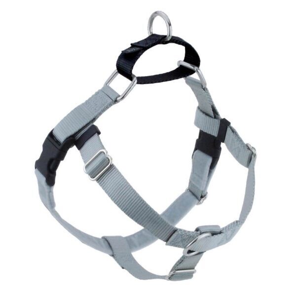 2 Hounds - Freedom Harness - 5/8in XS - Silver
