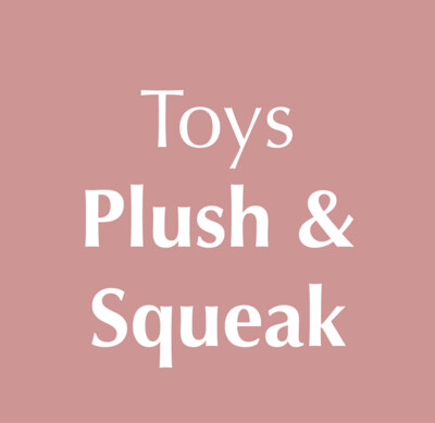 Toys - Plush & Squeak