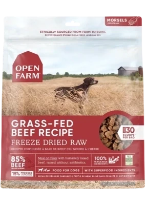 Open Farm - Grass-Fed Beef Freeze-Dried