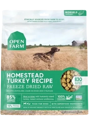 Open Farm - Homestead Turkey Freeze-Dried