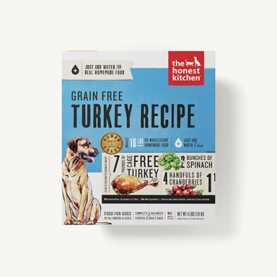 The Honest Kitchen - Dehydrated Food GF Turkey
