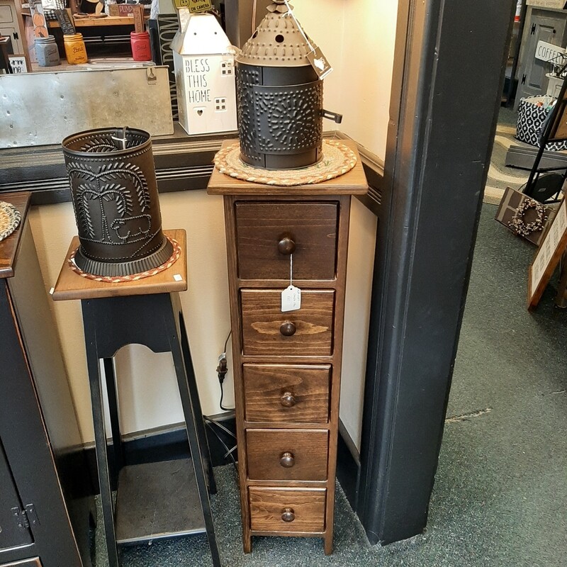 Narrow 5 Drawer Dresser