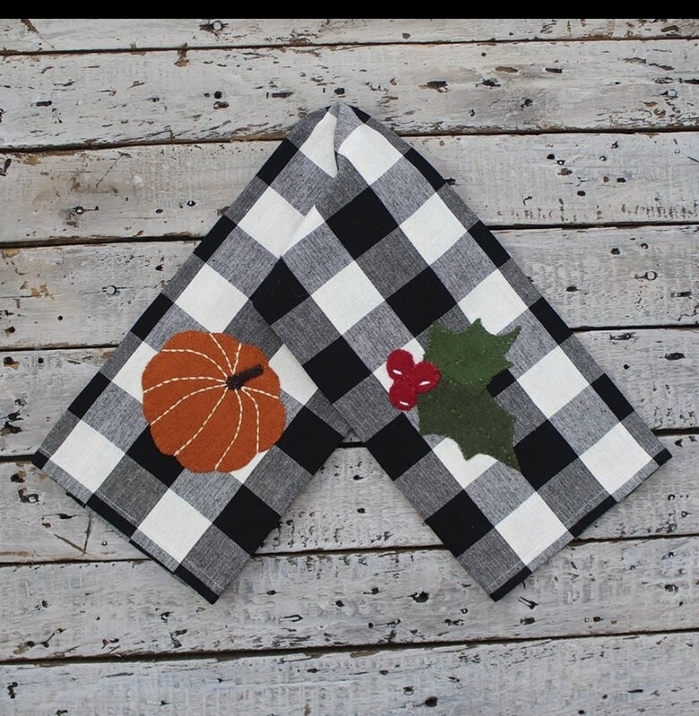 2 in 1 Seasonal Hand Towel