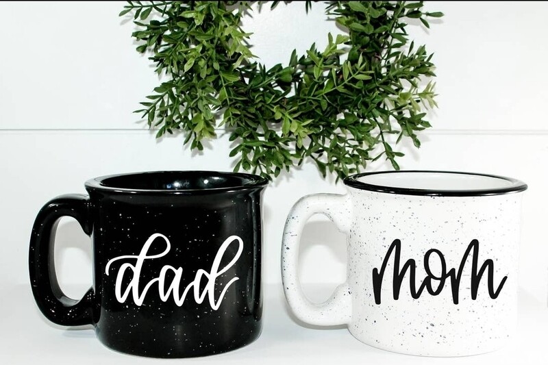 Mom and Dad Mug Set