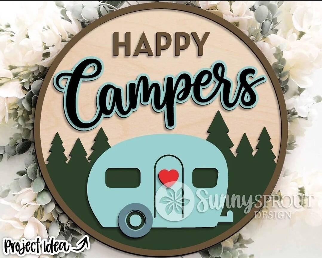 Happy Campers Door Hanger Kit