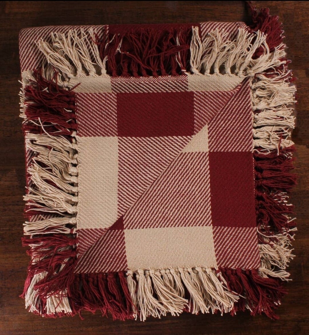 Heritage Buffalo Check Afghan