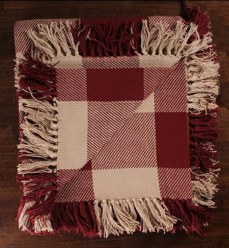 Heritage Buffalo Check Afghan