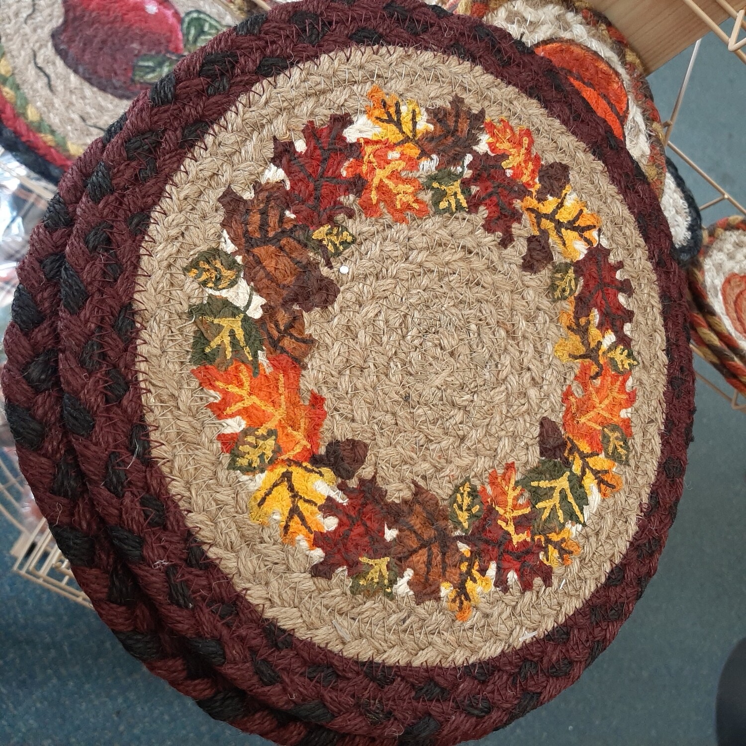 Circle of Leaves Trivet