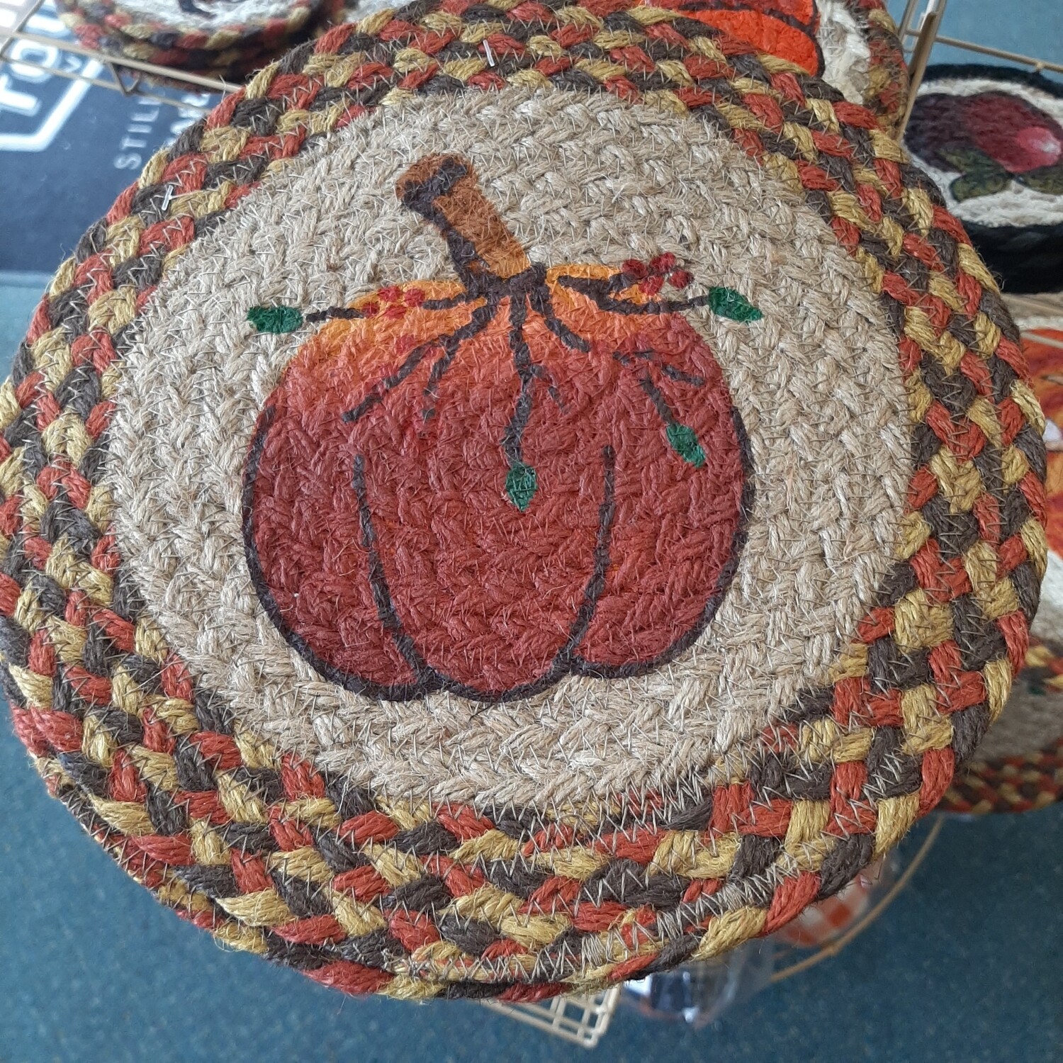 Orange Pumpkin Trivet