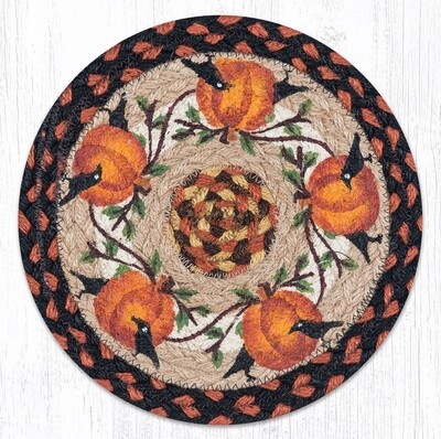 Pumpkin Crow Trivet