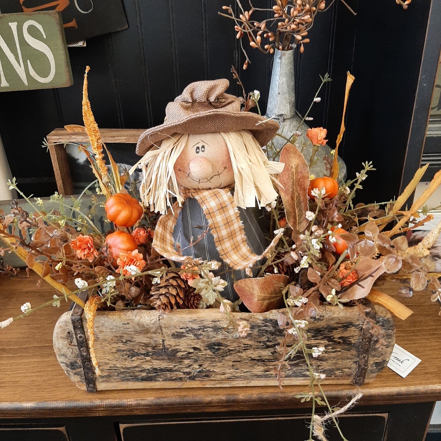 Fall Scarecrow Centerpiece