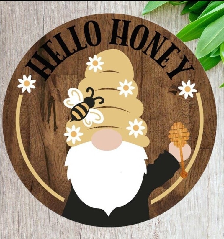 Gnome Door Hanger