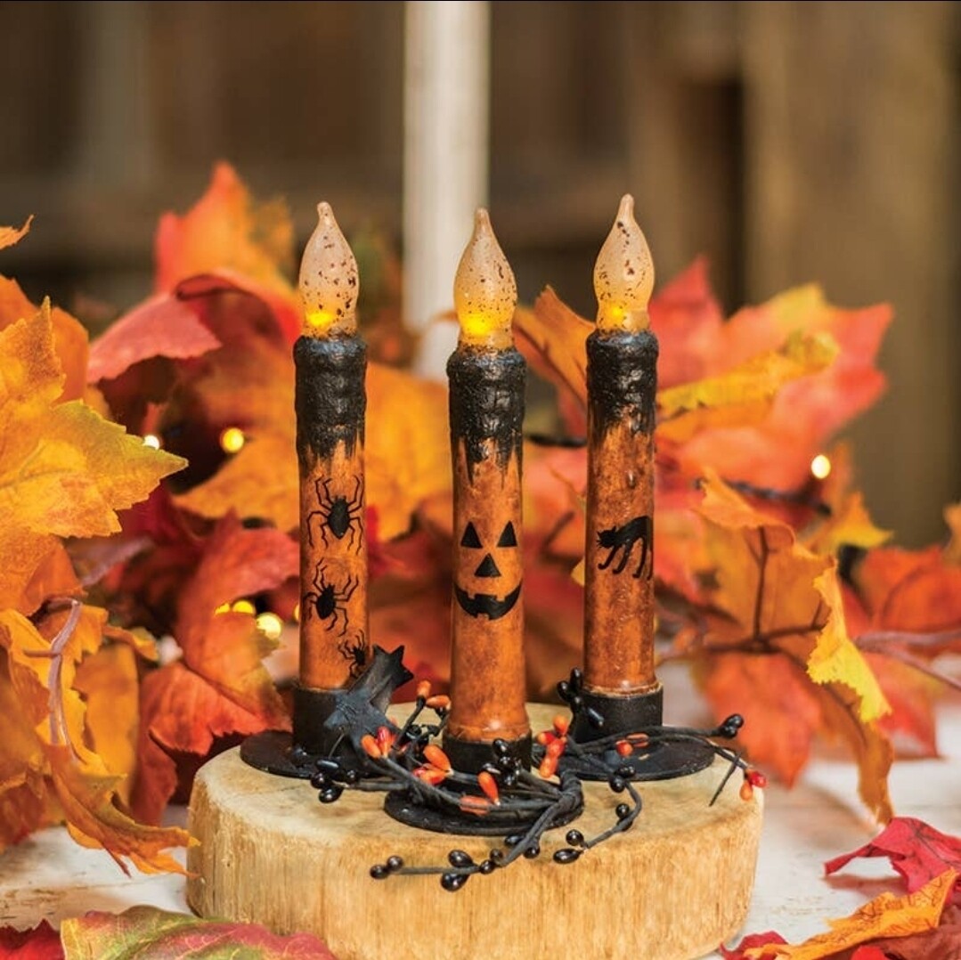Halloween Taper Candles