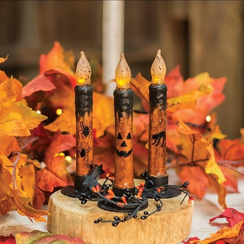 Halloween Taper Candles
