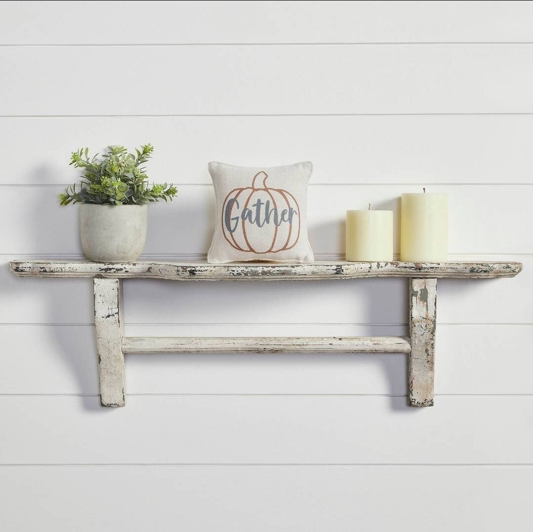 Pumpkin Gather Pillow 6"×6"