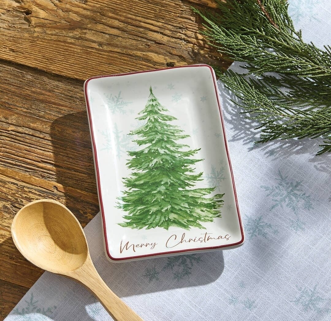 Merry Christmas Spoon Rest